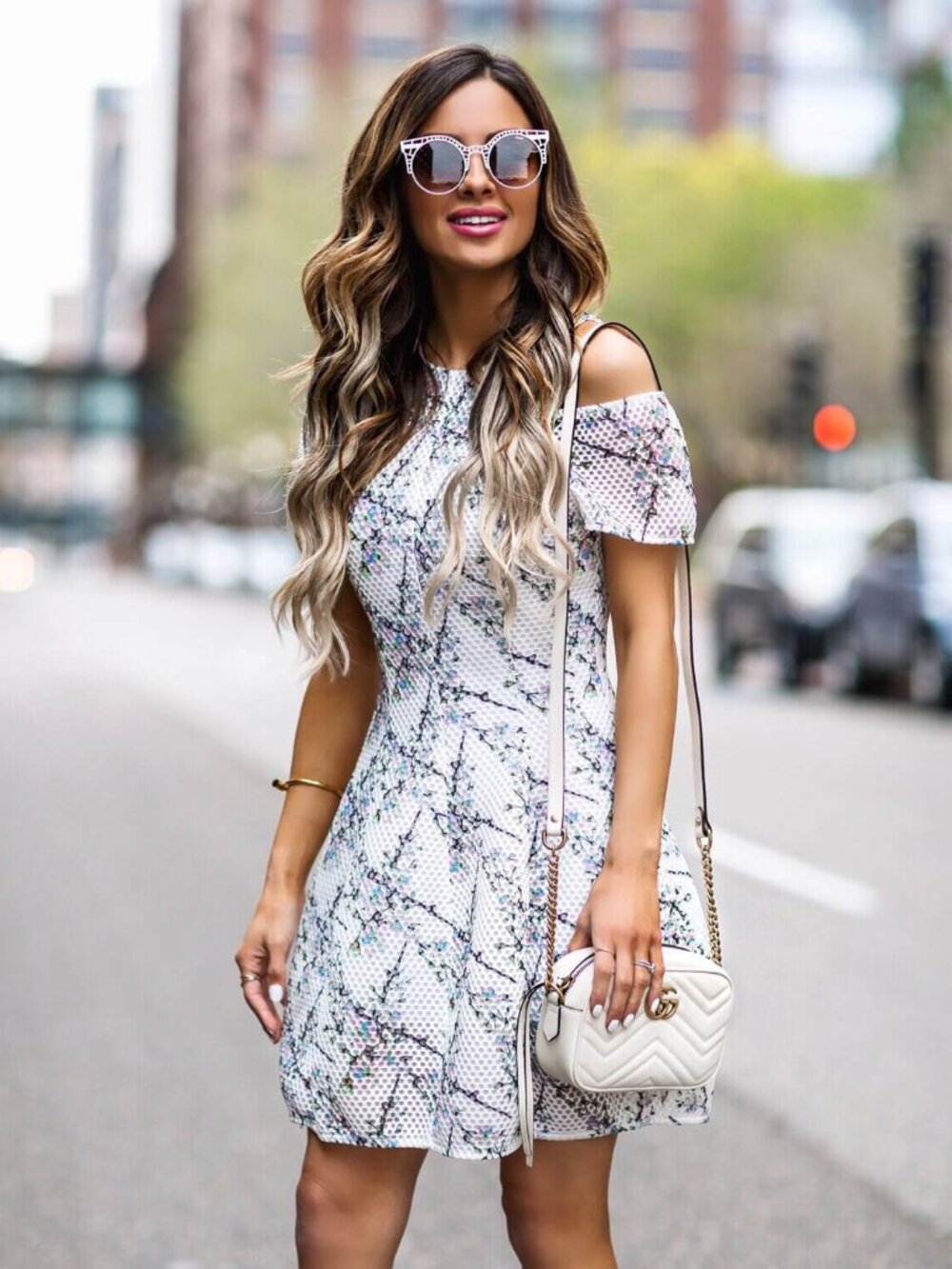 Elliatt Euphoria Cold Shoulder Dress